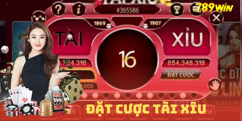 Đặt cược tài xỉu trên sảnh casino 789WIN