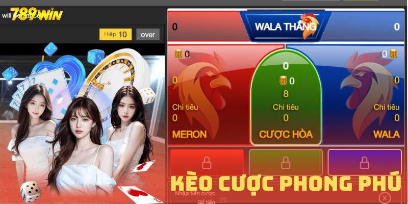 Hệ thống kèo cược phong phú, tối ưu cơ hội cho hội viên