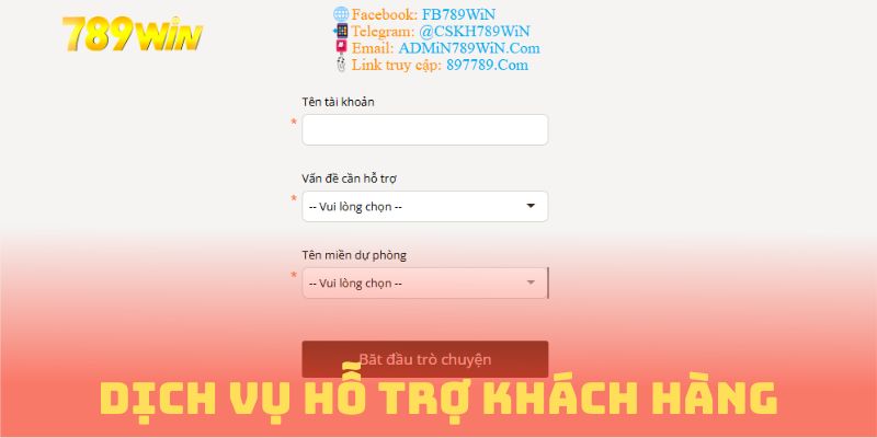 Dịch vụ hỗ trợ khách hàng