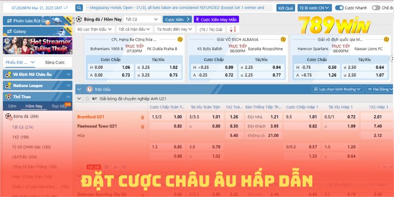 Đặt cược kèo Châu Á trong các trận bóng hấp dẫn